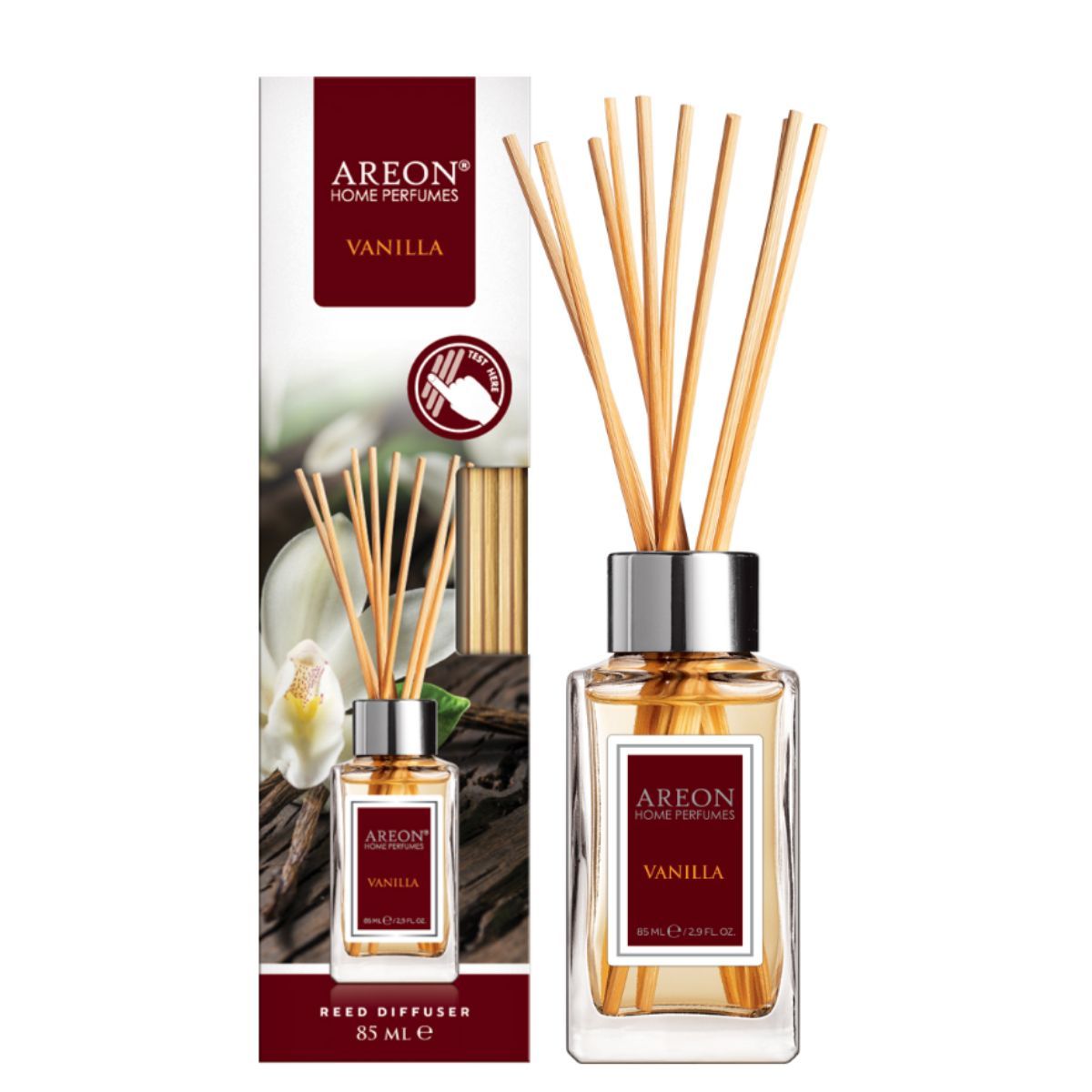 Ароматический диффузор для дома Areon Home Perfume Vanilla, Ваниль, 85 мл