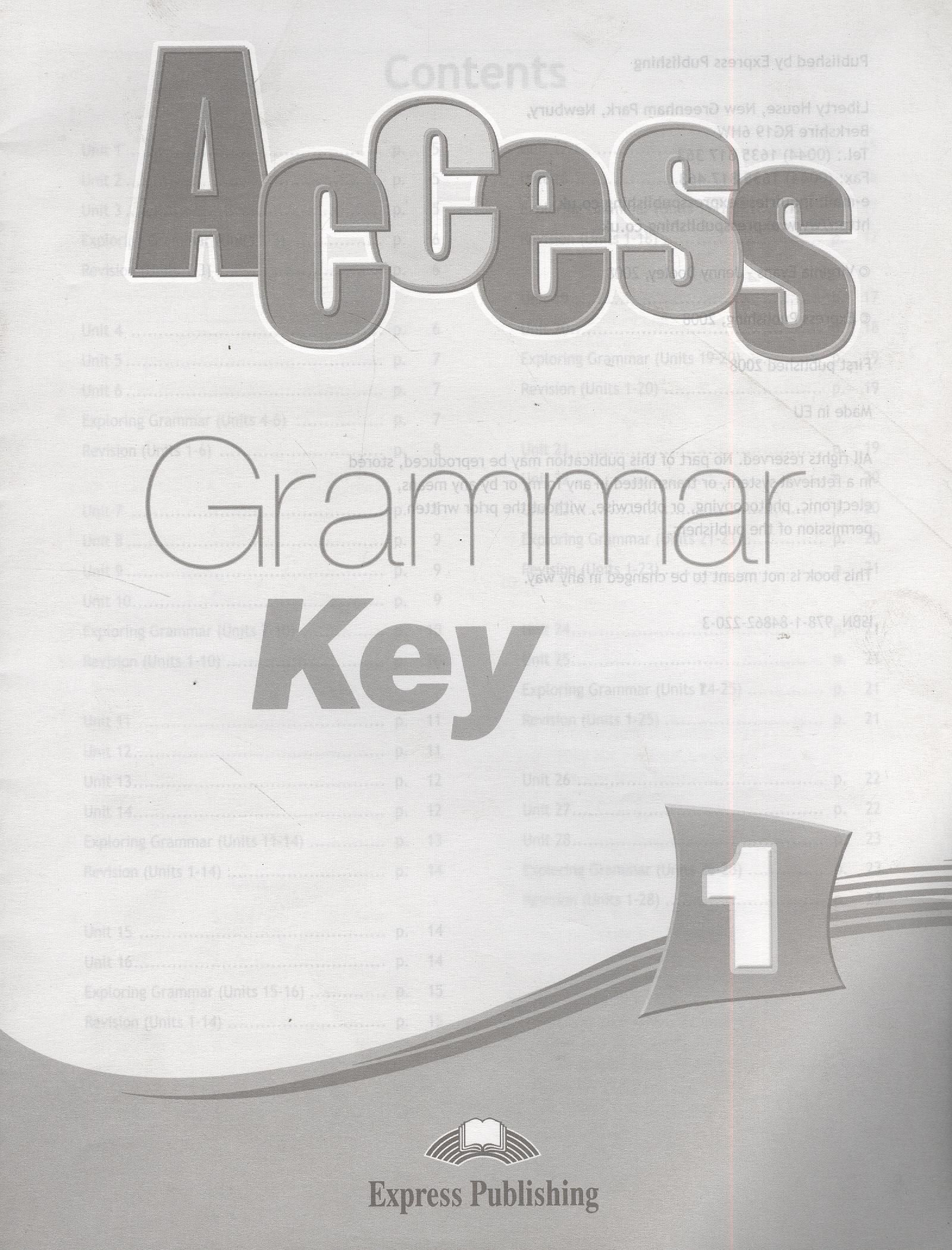 Access grammar 3