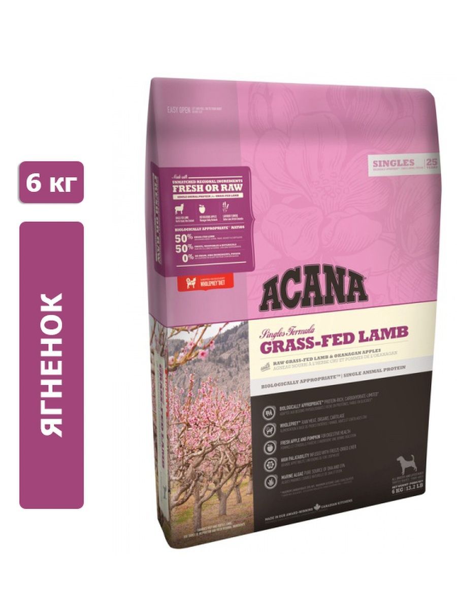 Acana grass outlet fed lamb ingredients