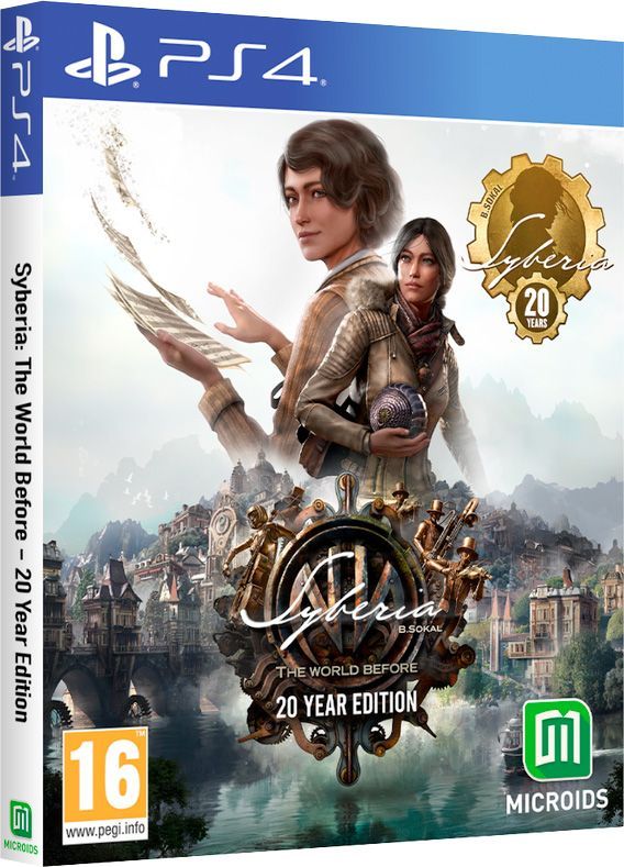 Игра Syberia: The World Before. 20 Year Edition для PS4