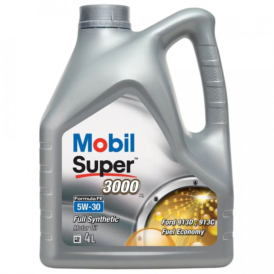 MOBIL SUPER 3000 FORMULA FE 5W-30 Масло моторное, Синтетическое, 4 л