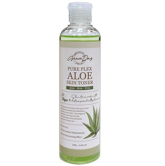 Skin aloe. Grace Day Pure Plex Aloe Skin Toner. Grace Day Aloe Skin Toner. Grace Day косметика Корея картинки.