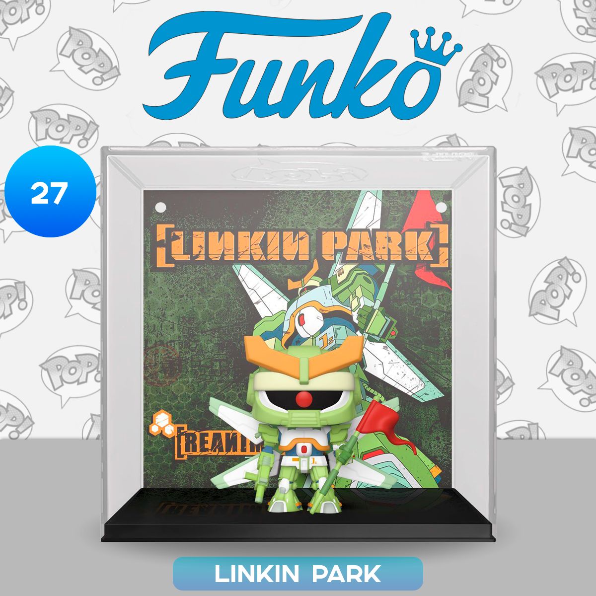 Фигурка Funko POP! Albums Linkin Park Reanimation (27) 61518 / Фигурка  Фанко ПОП! в виде альбома группы 