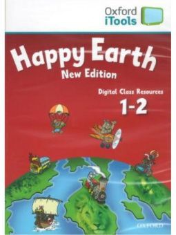 Интерактивный диск HAPPY EARTH 1-2 NEW EDITION Digital Class Resources Oxford ITOOLS DVD-ROM