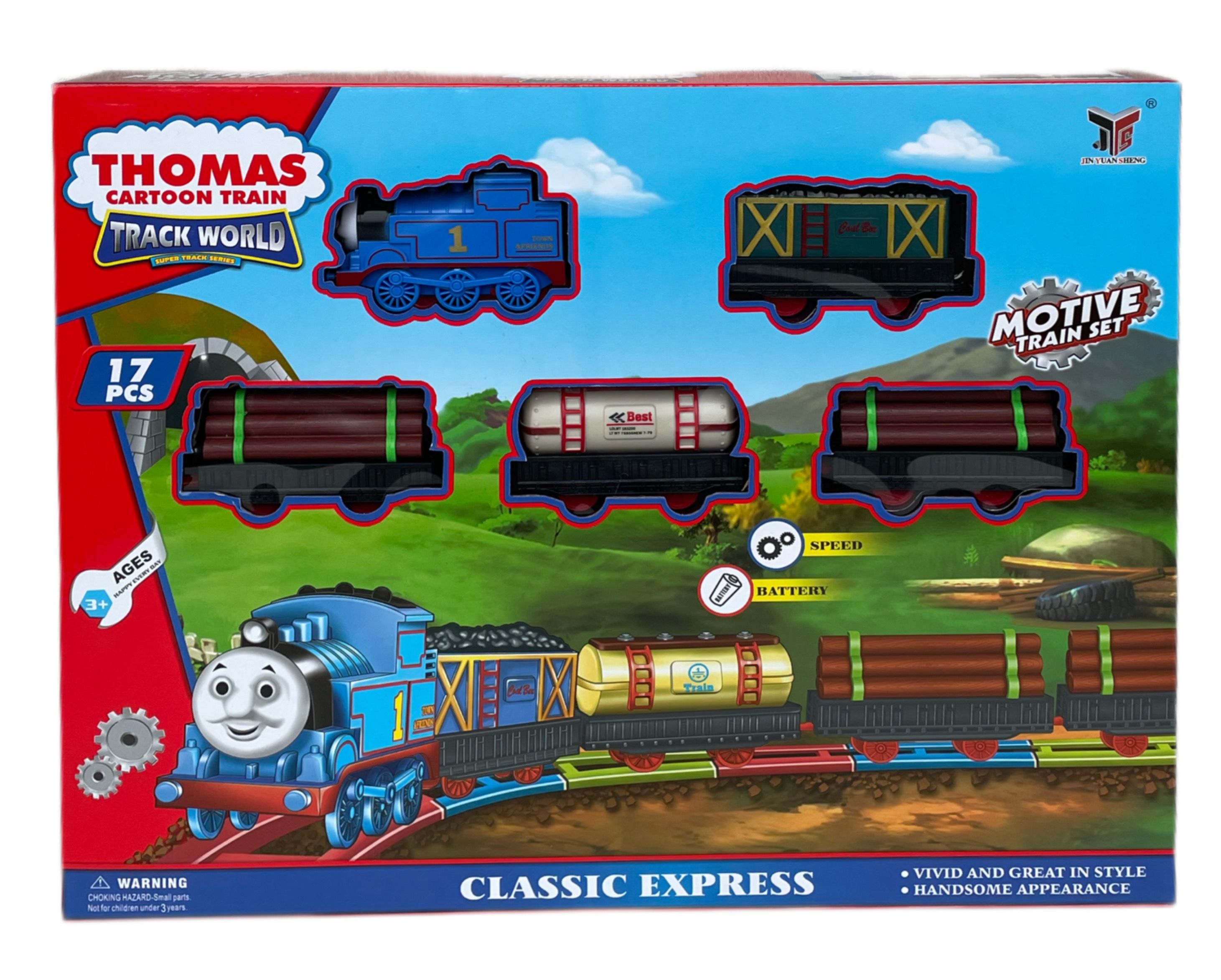 Игровой набор Железная дорога Томас THOMAS /Паровозик Томас - купить с  доставкой по выгодным ценам в интернет-магазине OZON (1297392628)