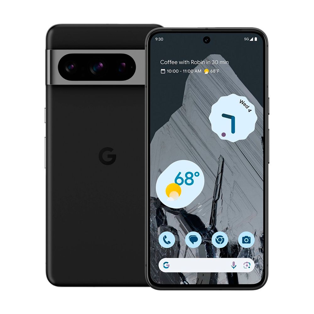 Google Смартфон Pixel 8 Pro US USA 12/128 ГБ, черный, черный матовый