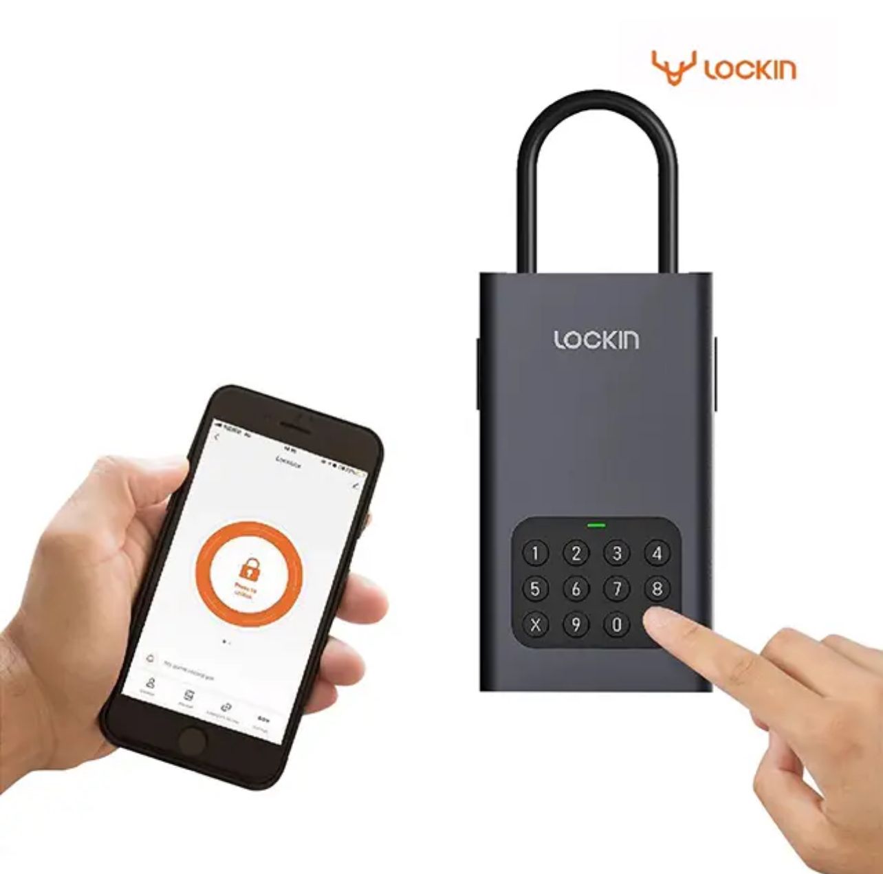 Умный сейф бокс для ключей Lockin L1 - купить с доставкой по выгодным ценам  в интернет-магазине OZON (1302534772)