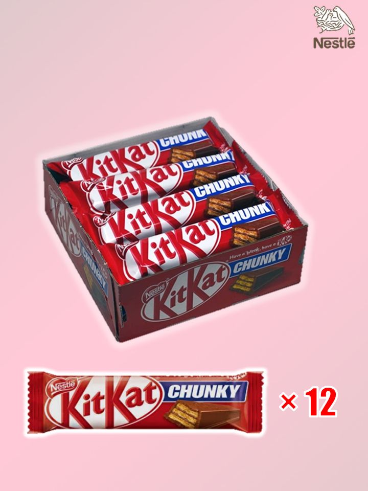 Батончик KitKat Chunky / Кит Кат Чанки , 38 г* 12 шт