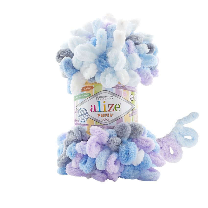 Пряжи alize puffy color. Пряжи alize puffy color