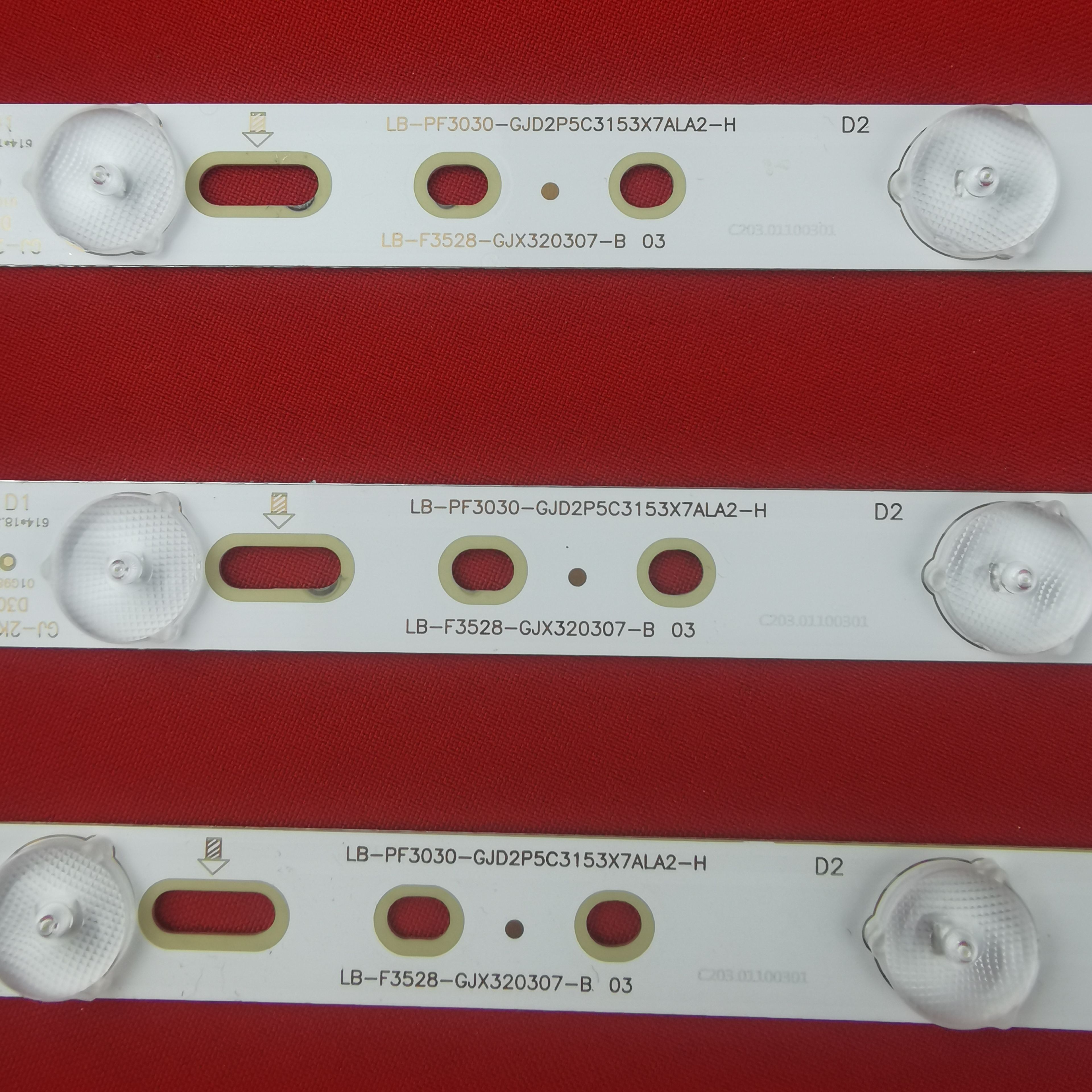 Подсветка для PHILIPS 32PFL3208 32PHH4509 32PFT5501 32PFT6559 32PFL4208T 32PHT420012 32PFL325812 32PFT530012, PIONEER LED-32E600, LG 32LJ500U 42LB675V 32LJ501U; GJ-2K16 GJ-2K15