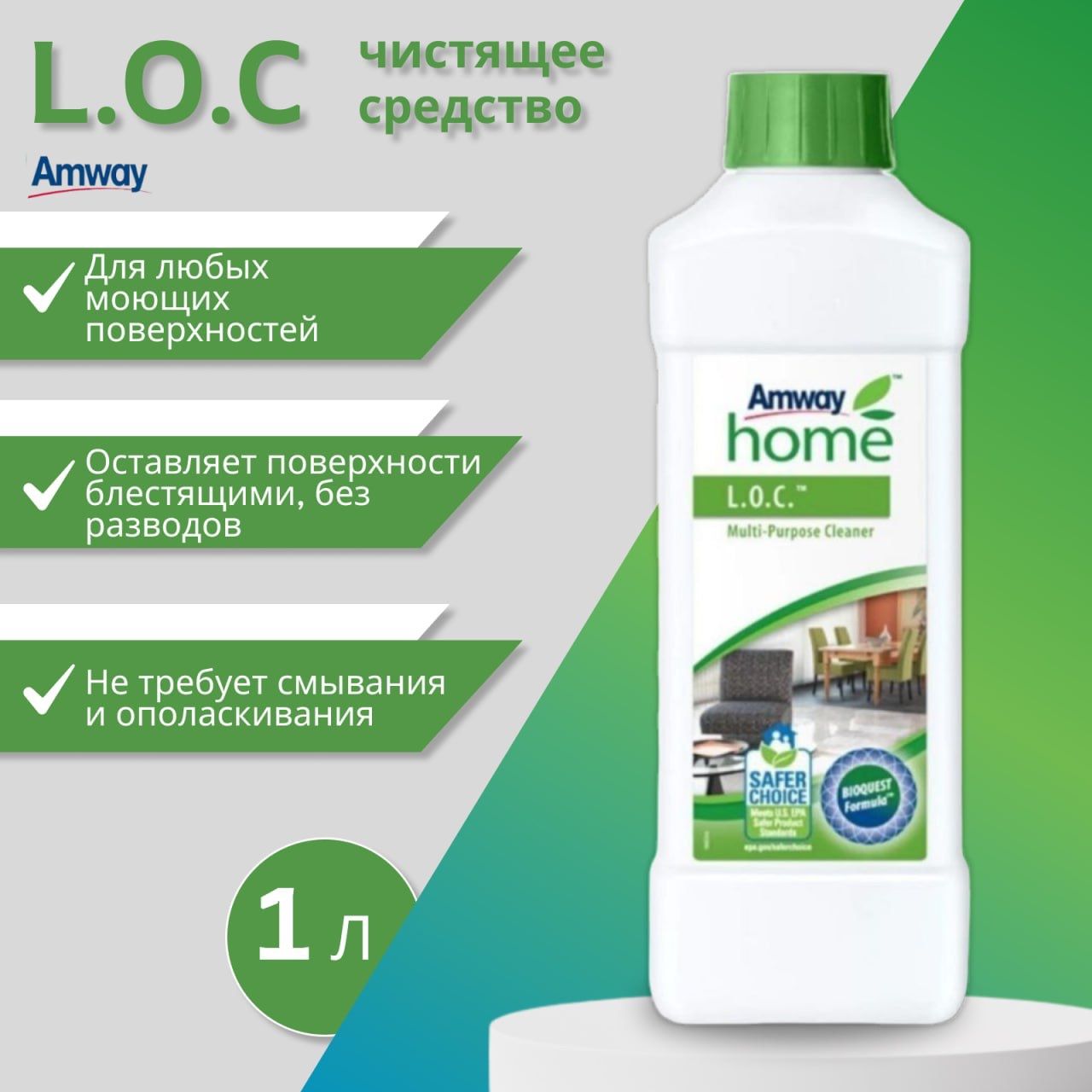 L.O.C.™ Многофункциональное чистящее средство (1 литр)
