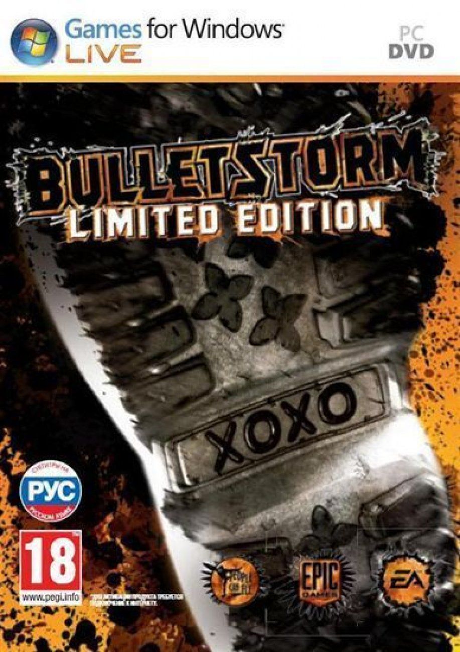 Игра Bulletstorm Русская Версия Jewel PC Диск для Компьютера