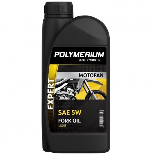 Масло гидравлическое Polymerium MOTOFAN FORK OIL EXPERT LIGHT 5W 1л