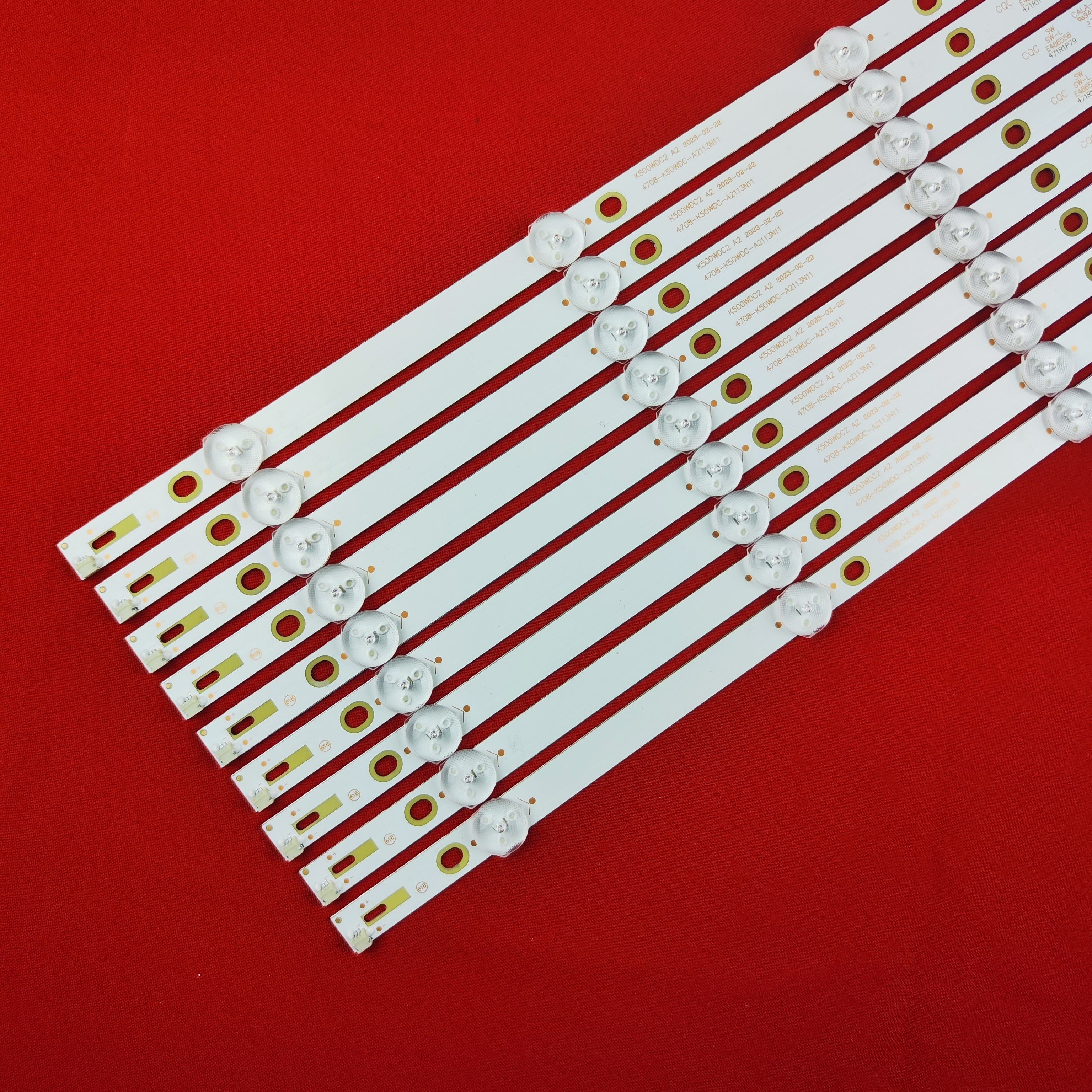 LED подсветка K500WDC2 A2, 4708-K50WDC-A2113N11 для ТВ PHILIPS 50PUT6023/60, 50USK1810T2, 50PUT6002 HARPER 50U750TS ROMSAT 50USK1810T2