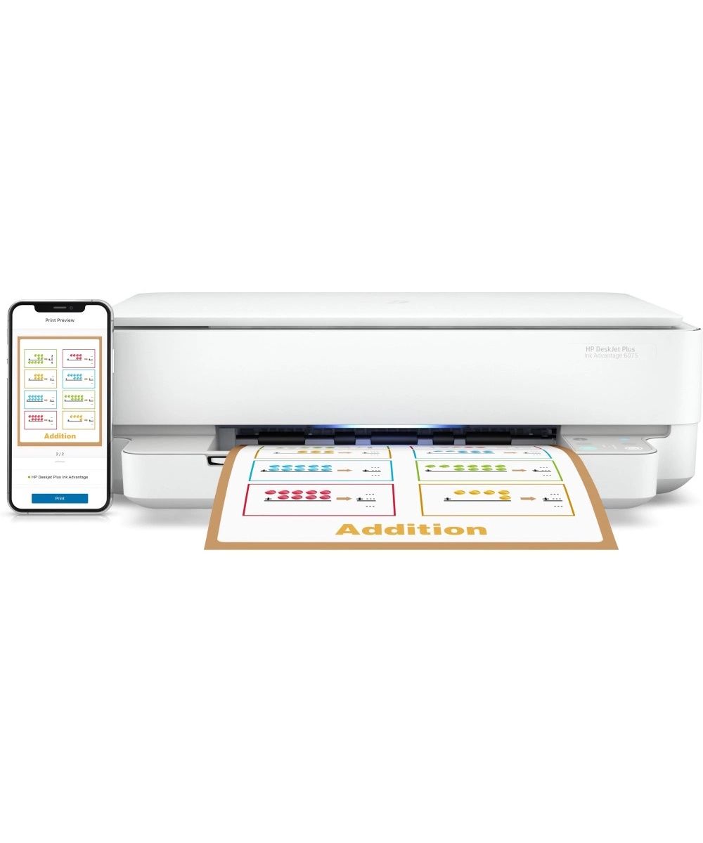 Струйное цветное МФУ с Wi-Fi HP OfficeJet 6075