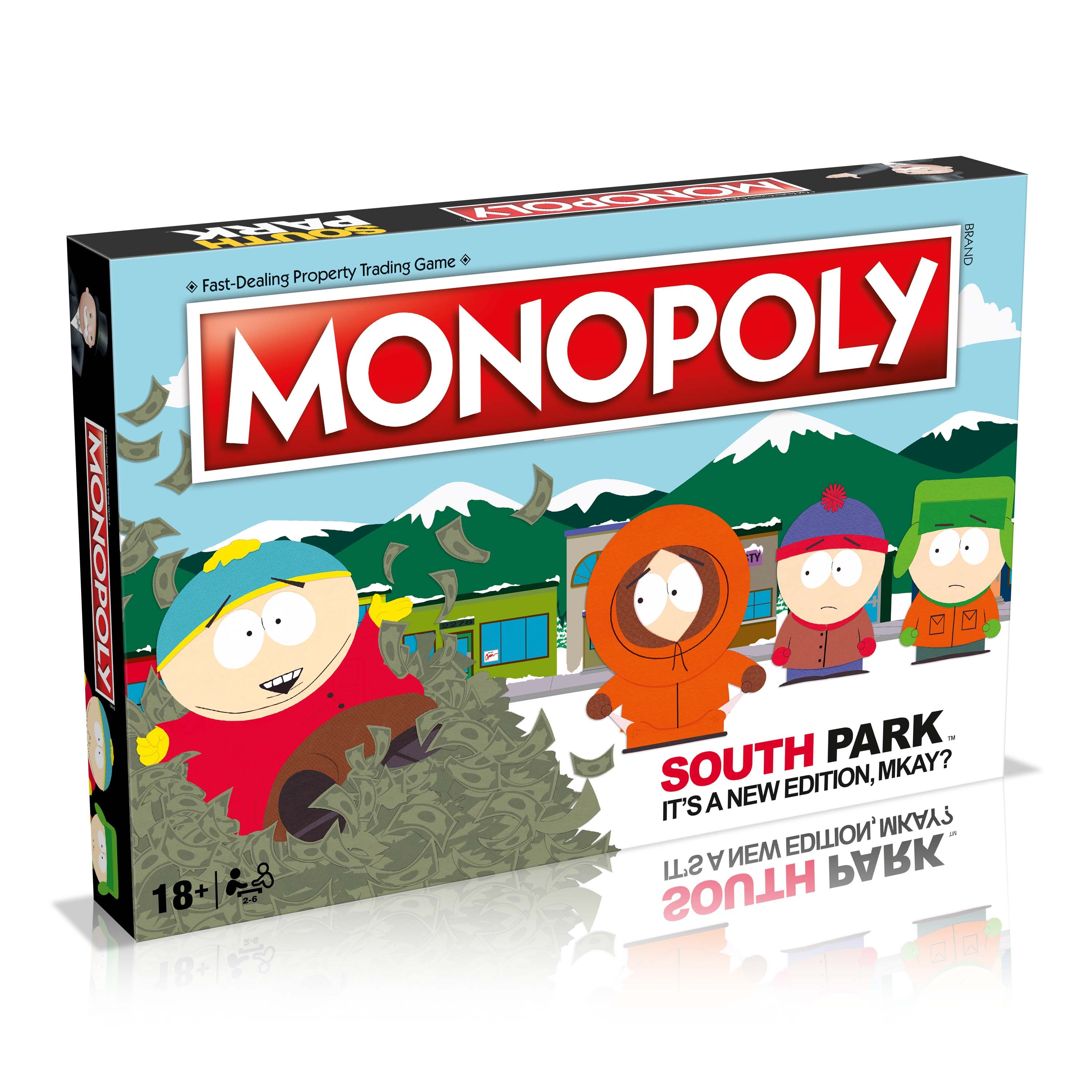 Игра настольная Монополия South Park Южный парк на английском языке -  купить с доставкой по выгодным ценам в интернет-магазине OZON (1363315623)