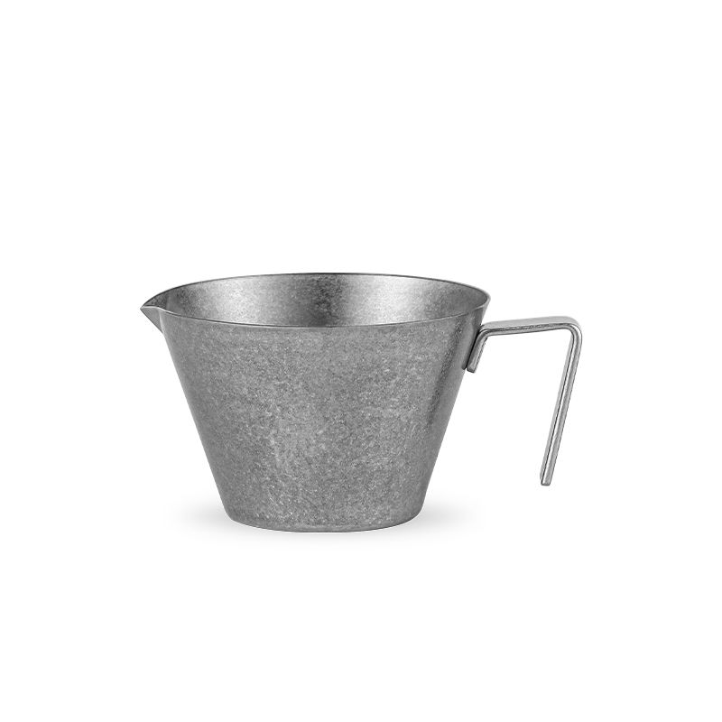 Питчер для эспрессо, молочник MHW-3BOMBER Stainless Steel Espresso Measuring Cup / серебристый матовый / 110 мл