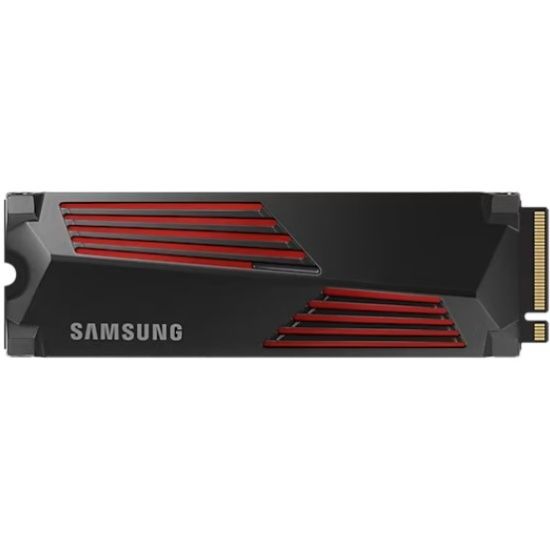 Samsung2ТБВнутреннийSSD-дискНакопительSSDSamsungM.2990PRO2TBPCIe4.0x4V-NANDTLCwithheatsink(MZ-V9P2T0CW)(CT500P3PSSD8)