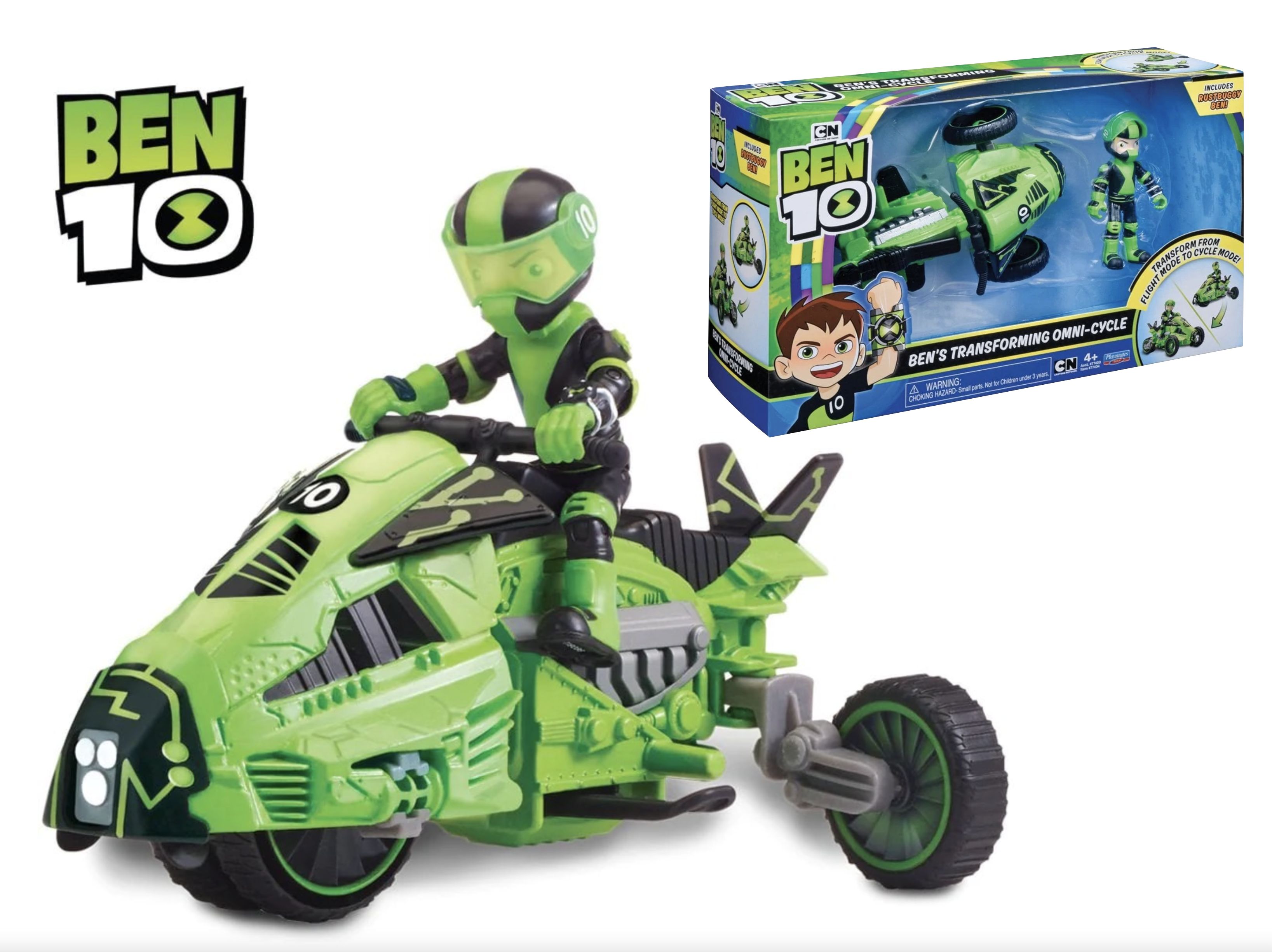 Игровой набор Ben 10 Багги Бен 10 Transforming Omni-Cycle 77404