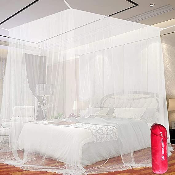 Белые сетки для кровати/балдахин, складной от комаров и для украшения ,для взрослых и детей