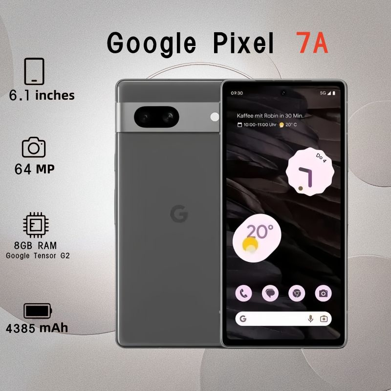 GoogleСмартфонPixel7a_7A-1-128GUSA8/128ГБ,черный