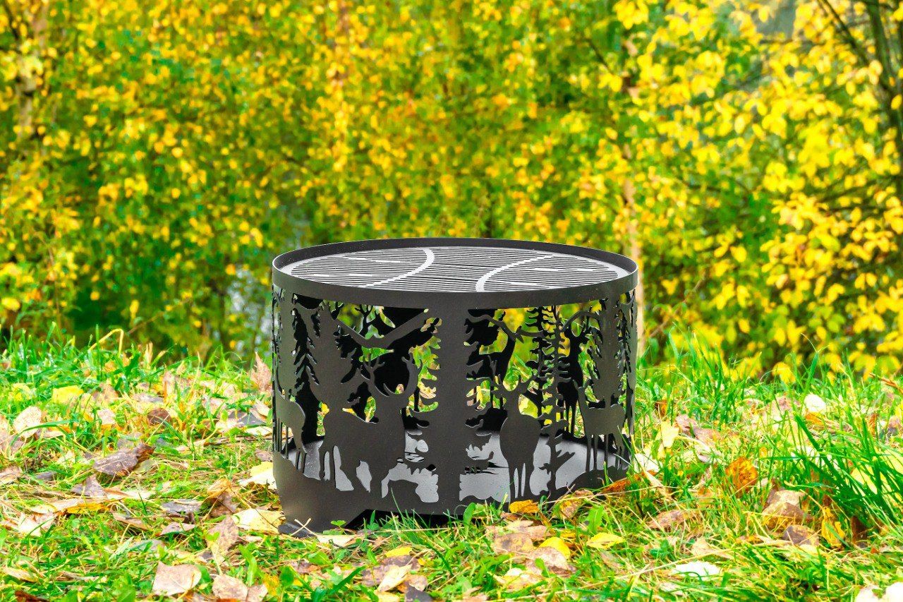 Костровая чаша на участке