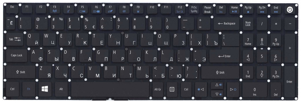 acer aspire 7 keyboard