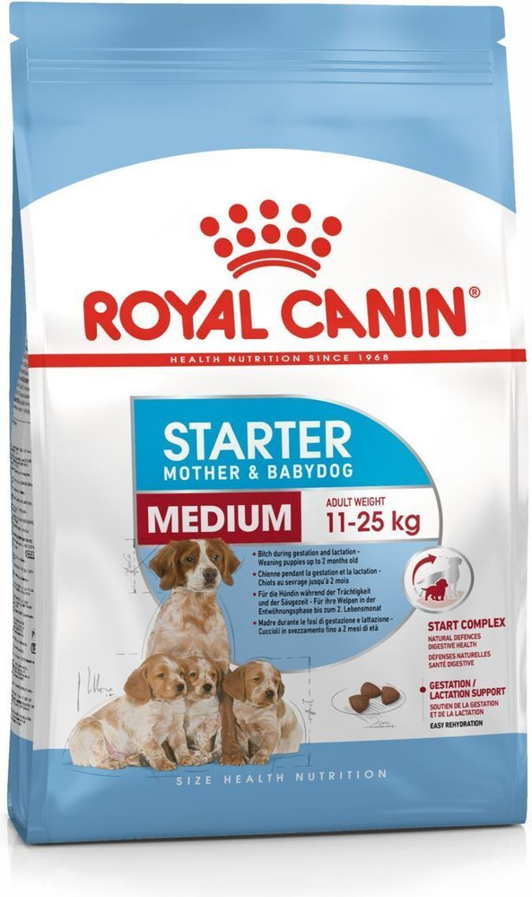 royal canin starter medium