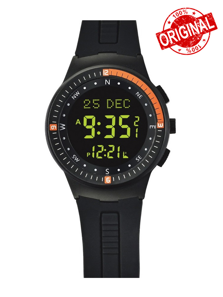 Оригинальные мусульманские (исламские) наручные часы Al-Harameen 6505 в спортивном стиле с гарантией #1