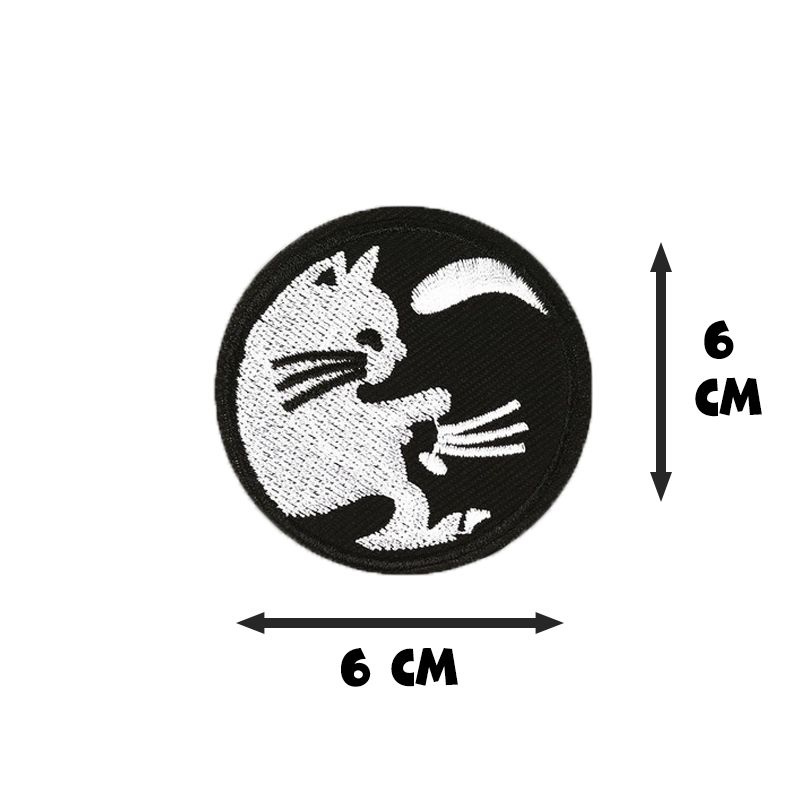 ТЕРМОАППЛИКАЦИЯ НА ОДЕЖДУ "КОШКИ", 6х6 см #1