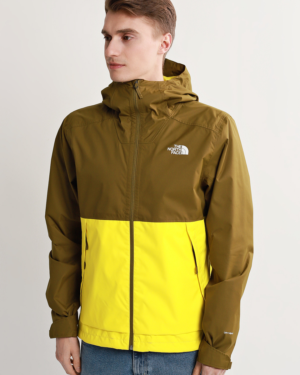 the north face millerton jacket yellow