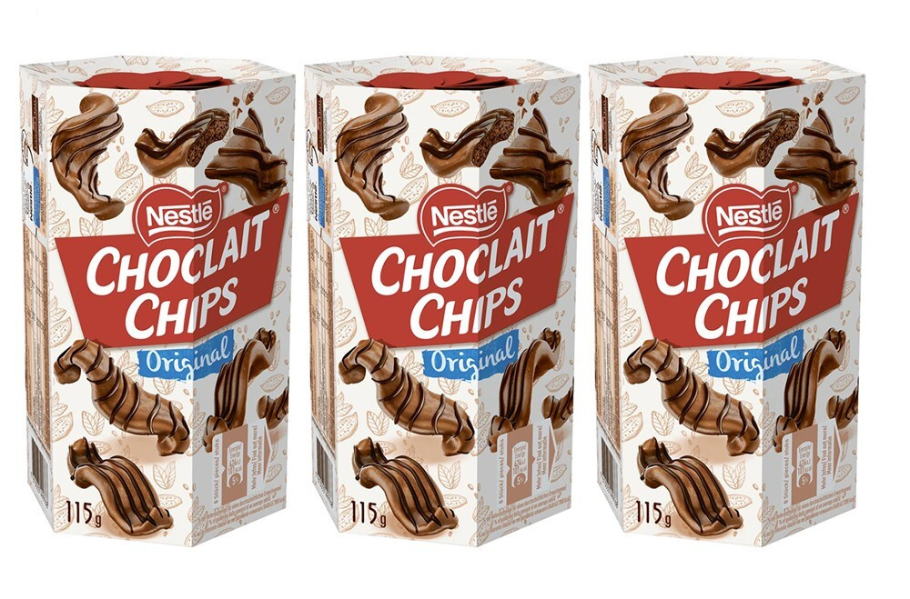 Шоколадные чипсы Original Nestle 115 гр. (3 шт.) — купить в интернет ...