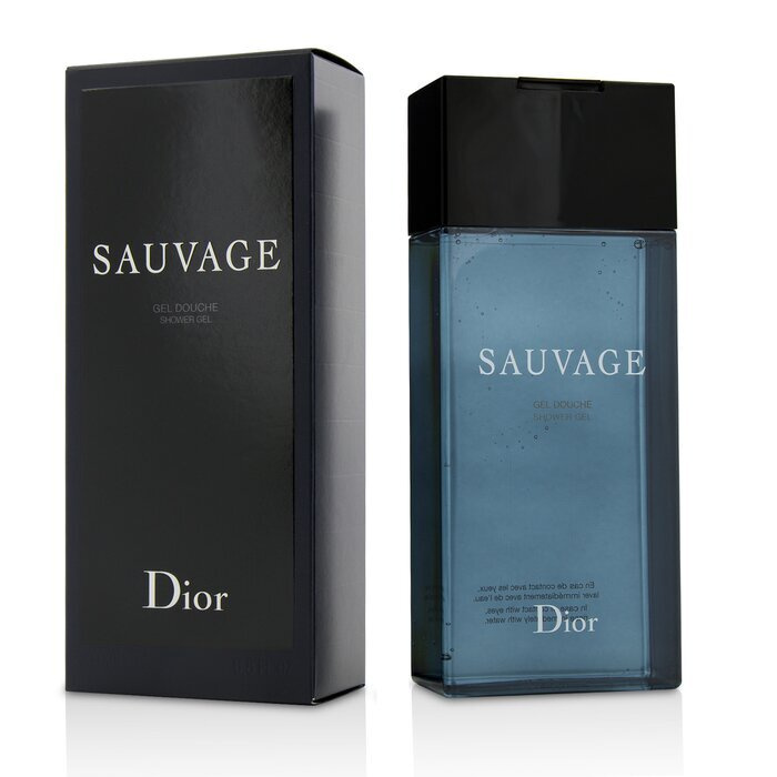 dior men's sauvage shower gel