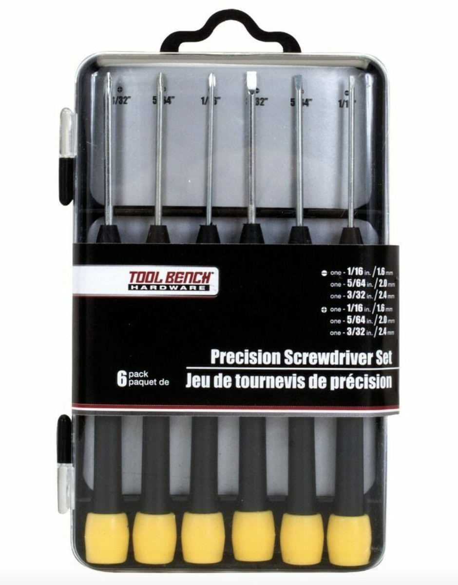 Tool Bench Hardware набор мини отверток 6 шт купить в интернет