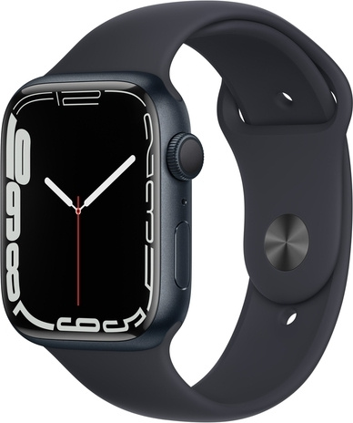 Умные часы Apple Watch Series 7, 45mm, темная ночь #1