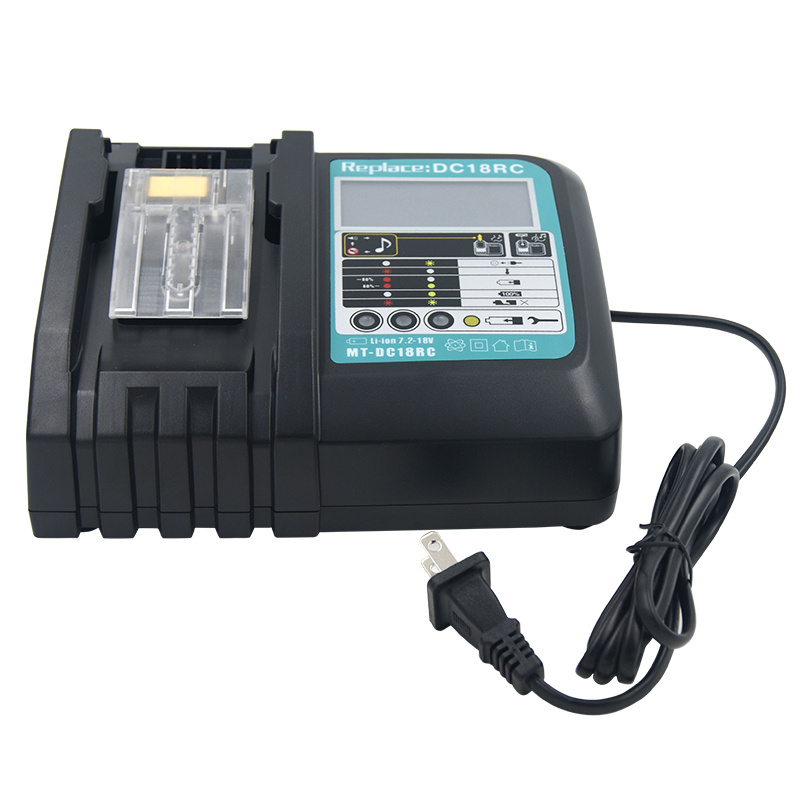 DC18RCT Литий-ионный зарядное устройство 3А Зарядное ток для Makita 14 ...