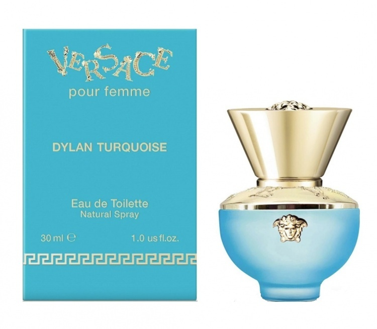 versace turquoise blue