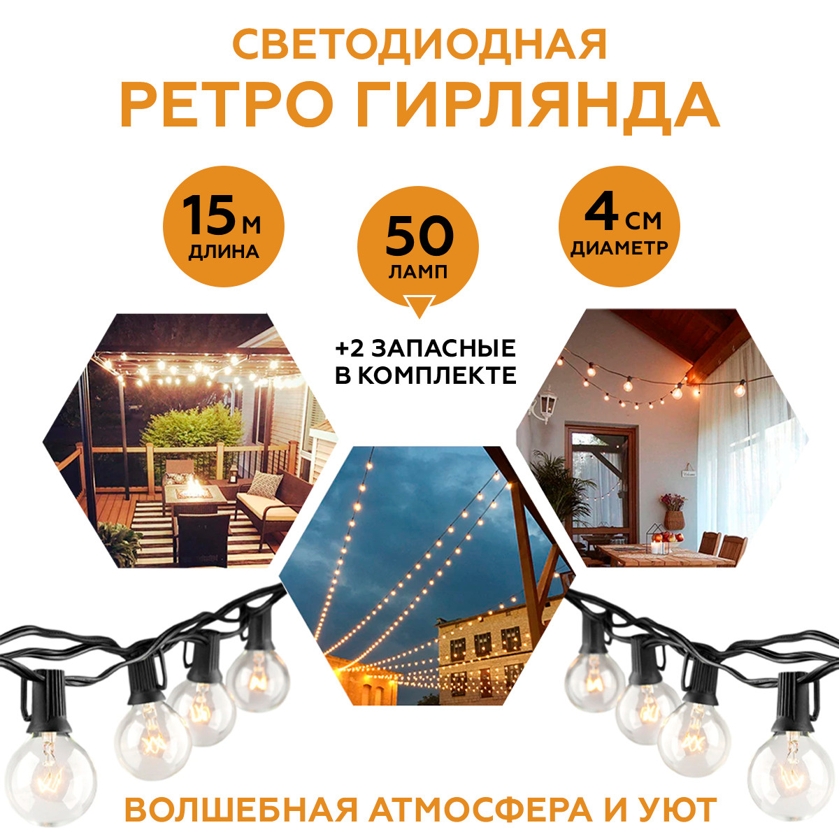 Новогодняя Гирлянда Из Лампочек Новогодняя Гирлянда Из Лампочек