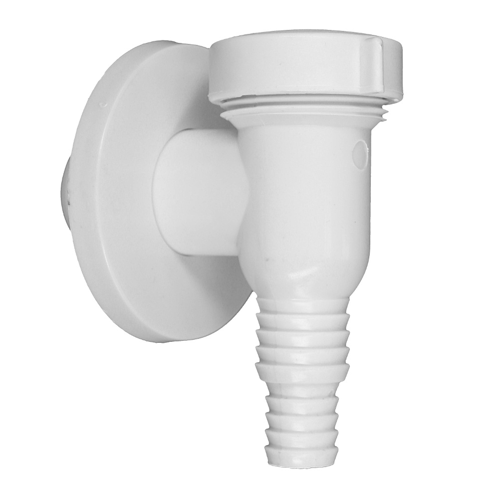 Сифон для стиральной посудомоечной машины открытый белый - купить по ...