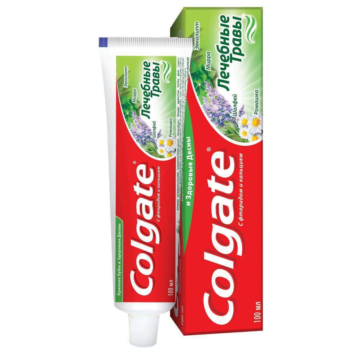 Зубная паста Colgate Лечебные травы, 100 мл - купить по выгодной цене в ...