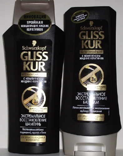 Бальзам для волос schwarzkopf gliss kur экстремальное восстановление