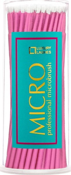 Luxury Lashes Микробраши для ресниц и бровей 100 шт. / Аппликаторы ...