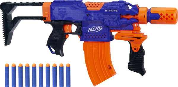 Бластер Nerf Бластер Элит Супер Страйф - купить с доставкой по выгодным ...