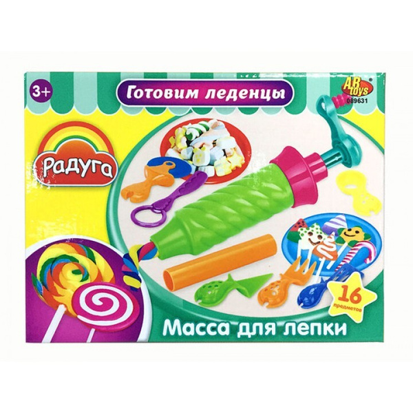 Набор для лепки Готовим леденцы 16 предметов - купить с доставкой по ...