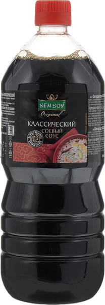 Соус соевый Sen Soy Классический, 1 л - купить с доставкой по выгодным ...