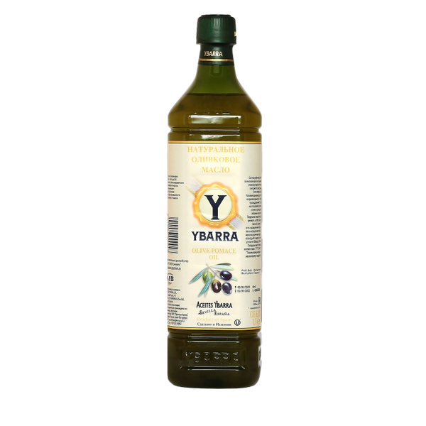 Оливковое масло Ybarra Pomace для жарки 1л (Испания) - купить с ...