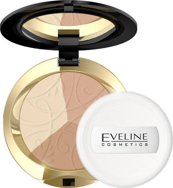 Eveline Celebrities Beauty Минеральная матирующая компактная пудра с ...