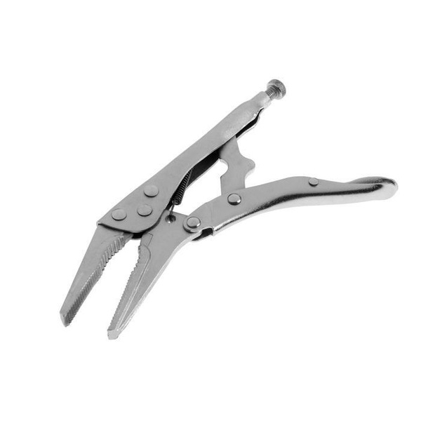 Зажим ручной Тундра, удлиненный плоский захват, с фиксатором, 225 мм ...