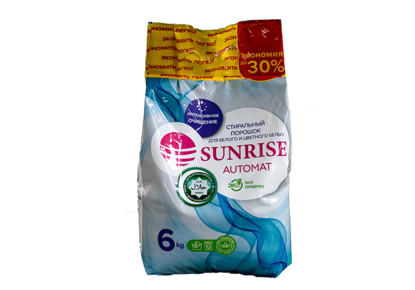 Стиральный порошок SUNRISE Автомат 6 кг - купить с доставкой по ...