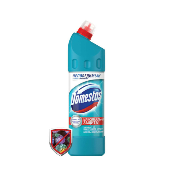 Чистящее средство 1 л, DOMESTOS (Доместос) "Свежесть Атлантики", с ...